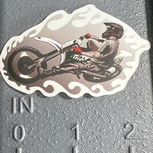 DIRTY Biker Motorcycle Rider Sport Bike Cruiser Outdoor Decor Decal Stic…